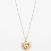 Heart and Crown Sunshine Necklace
