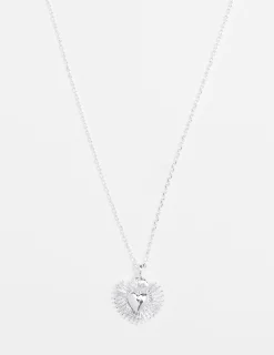 Heart and Crown Sunshine Necklace