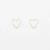 Heart Chain Earrings