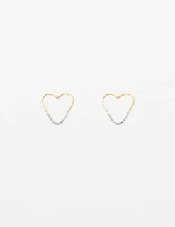 Heart Chain Earrings