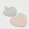 Heart Compact Mirror - Blush