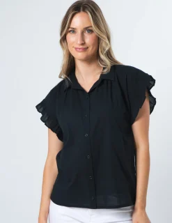 Heather Blouse - Black