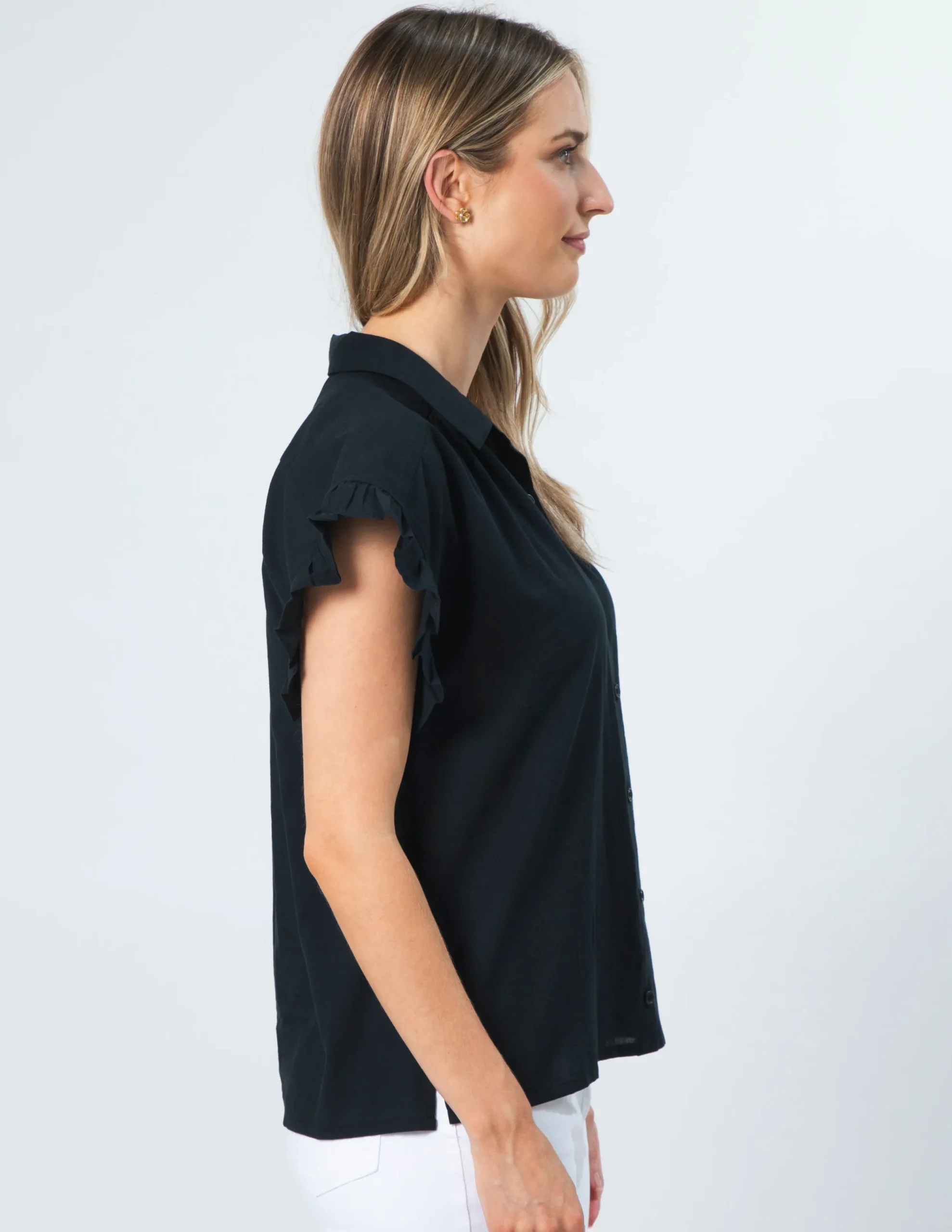 Heather Blouse - Black