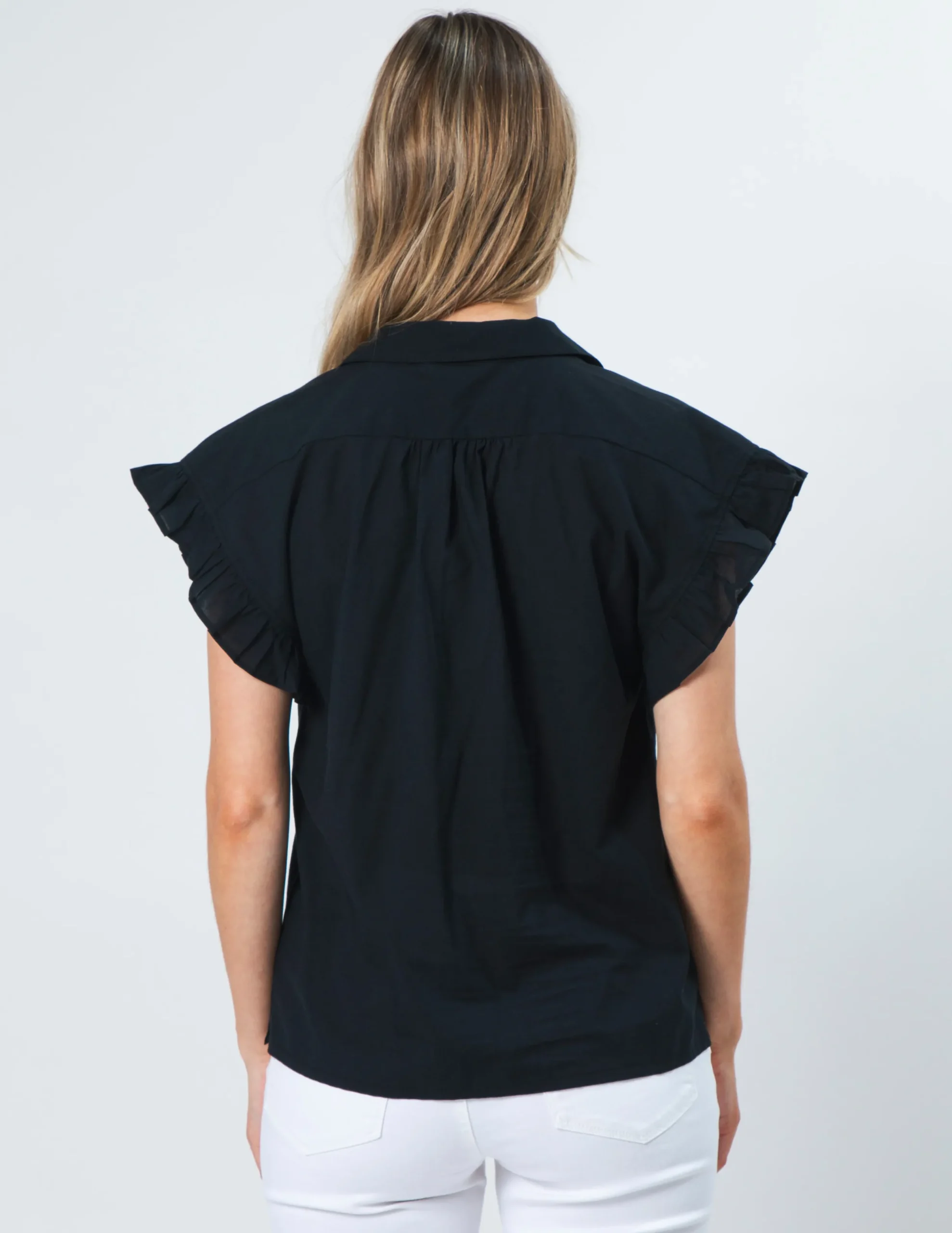Heather Blouse - Black