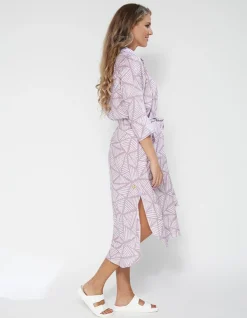 Heather Dress - Stripey Triangles