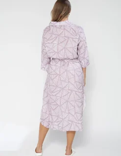 Heather Dress - Stripey Triangles