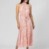Henrietta Dress - Blush Squiggle