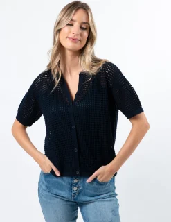 Holly Top - Navy