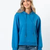 Hoodie - Aqua Look on the Bright Side