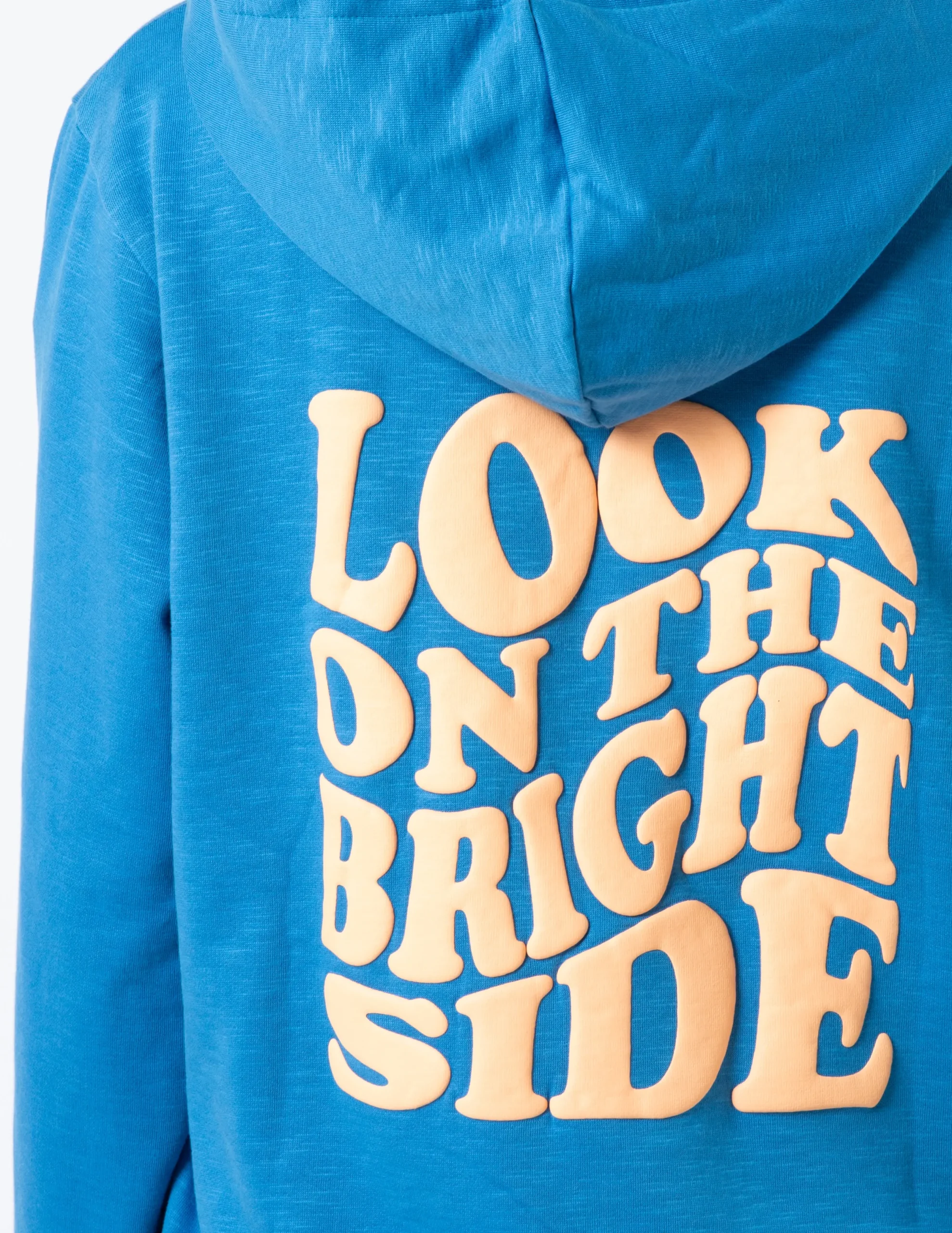 Hoodie - Aqua Look on the Bright Side