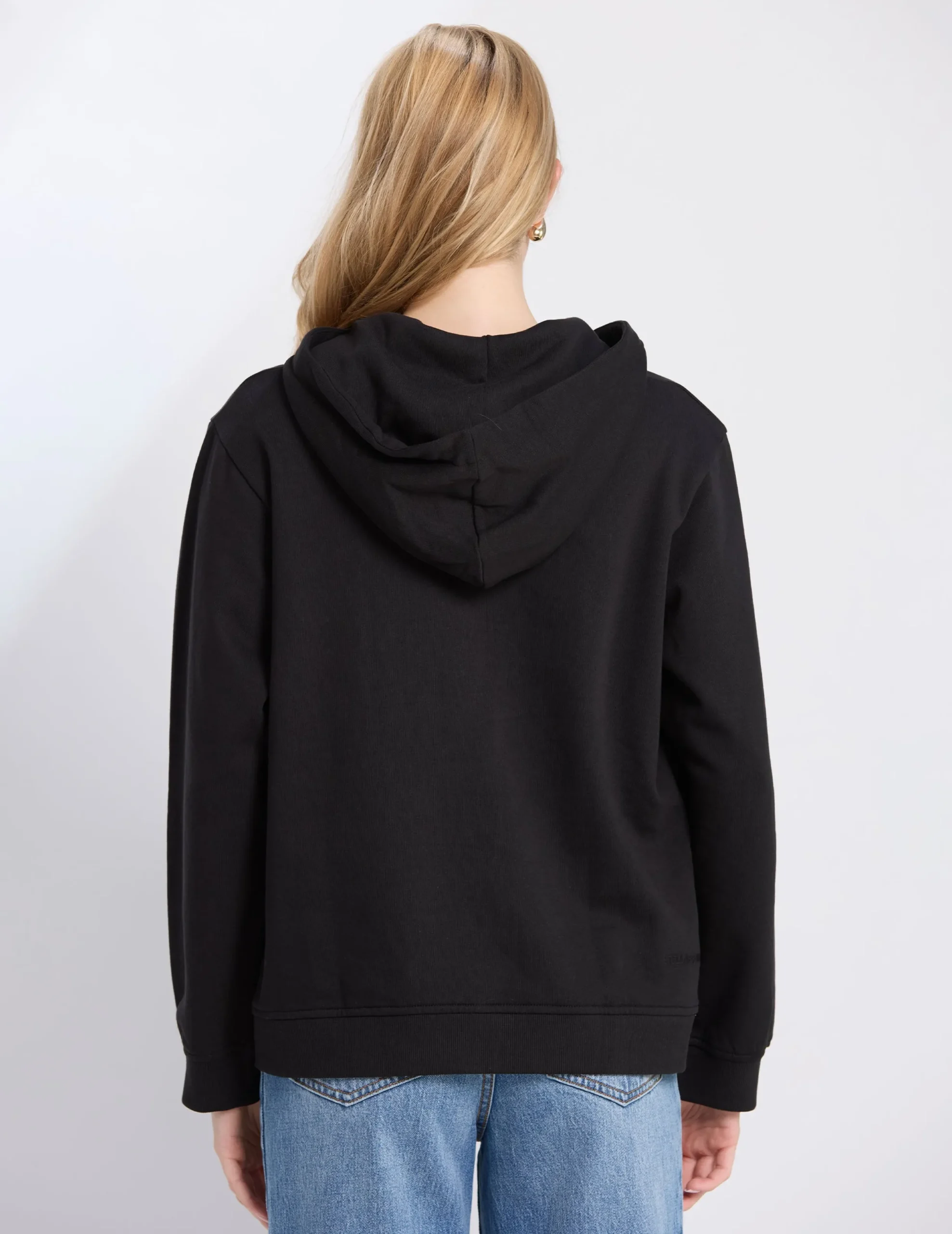 Hoodie - Black Leopard Cross