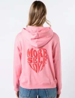 Hoodie - Bubblegum More Self Care