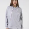 Hoodie - Light Grey Angel wings
