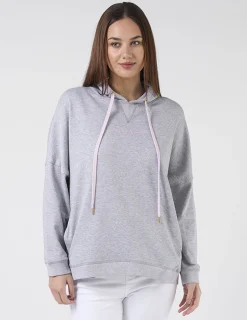 Hoodie - Light Grey Angel wings