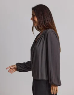 Hudson Blouse - Mushroom