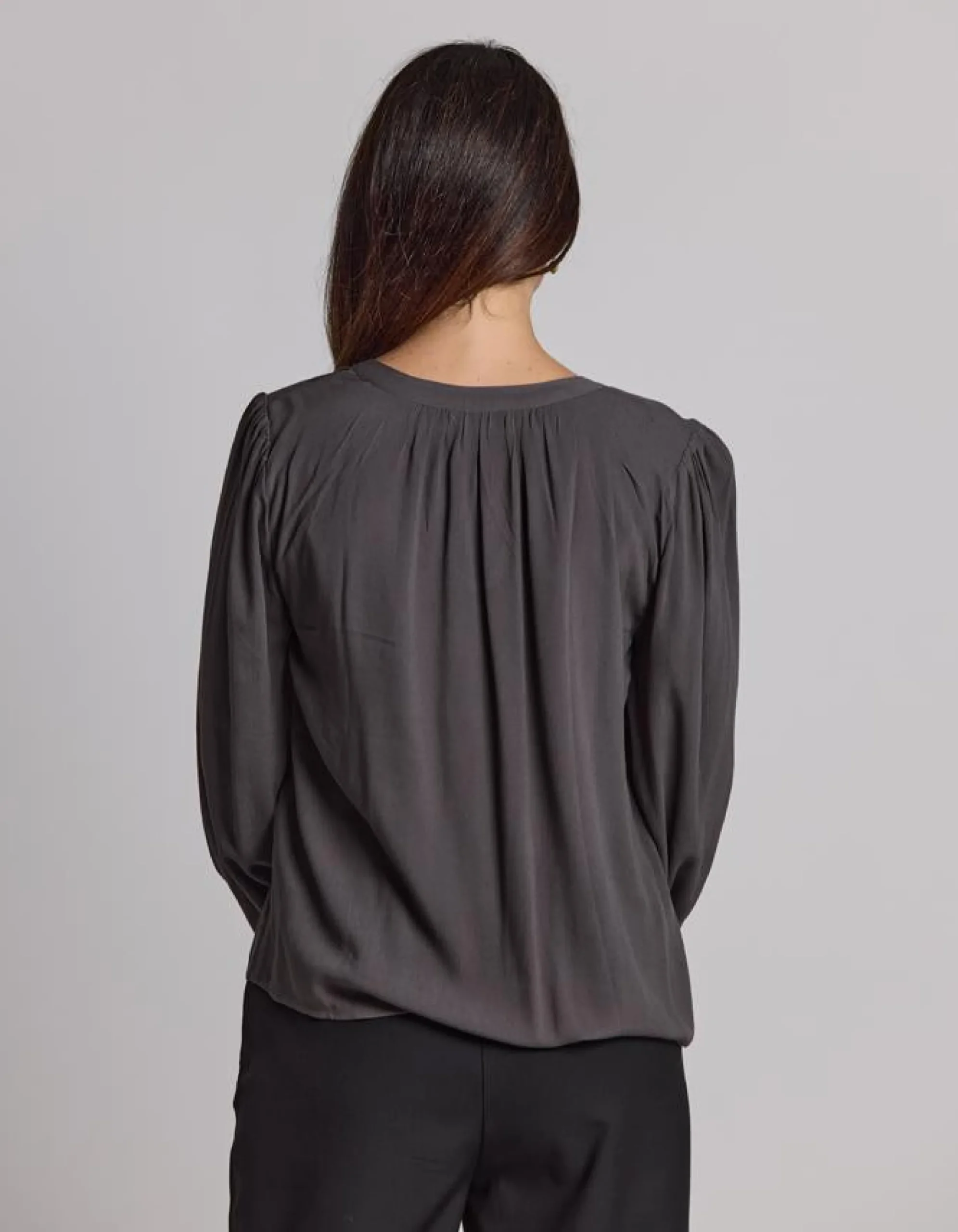 Hudson Blouse - Mushroom