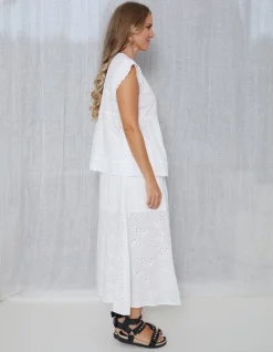 Isabel Top - White