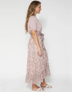 Jasmine Skirt - Stripey Triangles