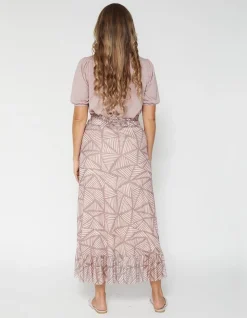 Jasmine Skirt - Stripey Triangles
