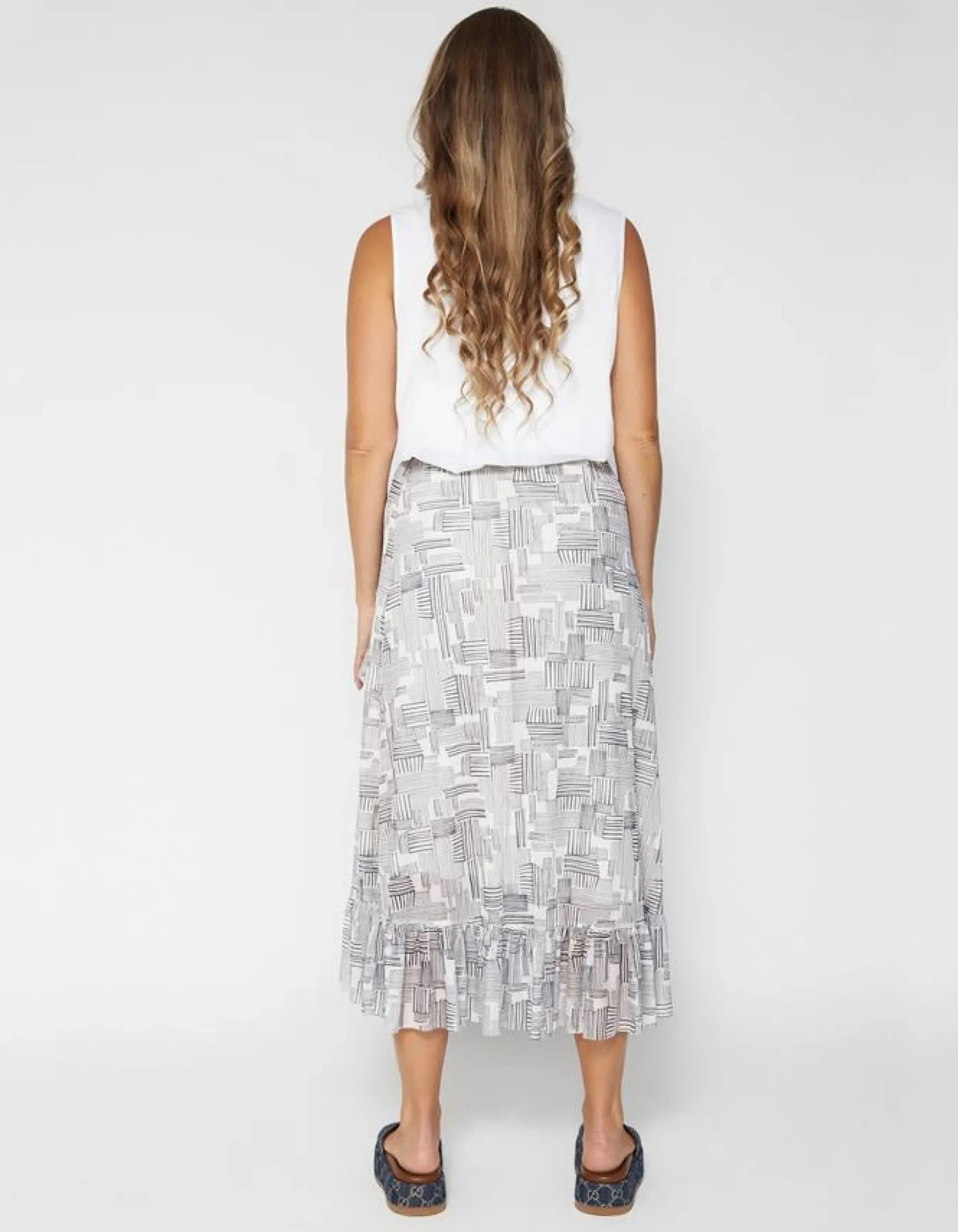 Jasmine Skirt - Summer Stripes