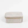 Jewel Box - Beige Velvet Rectangle