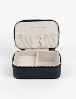 Jewel Box - Navy Rectangle