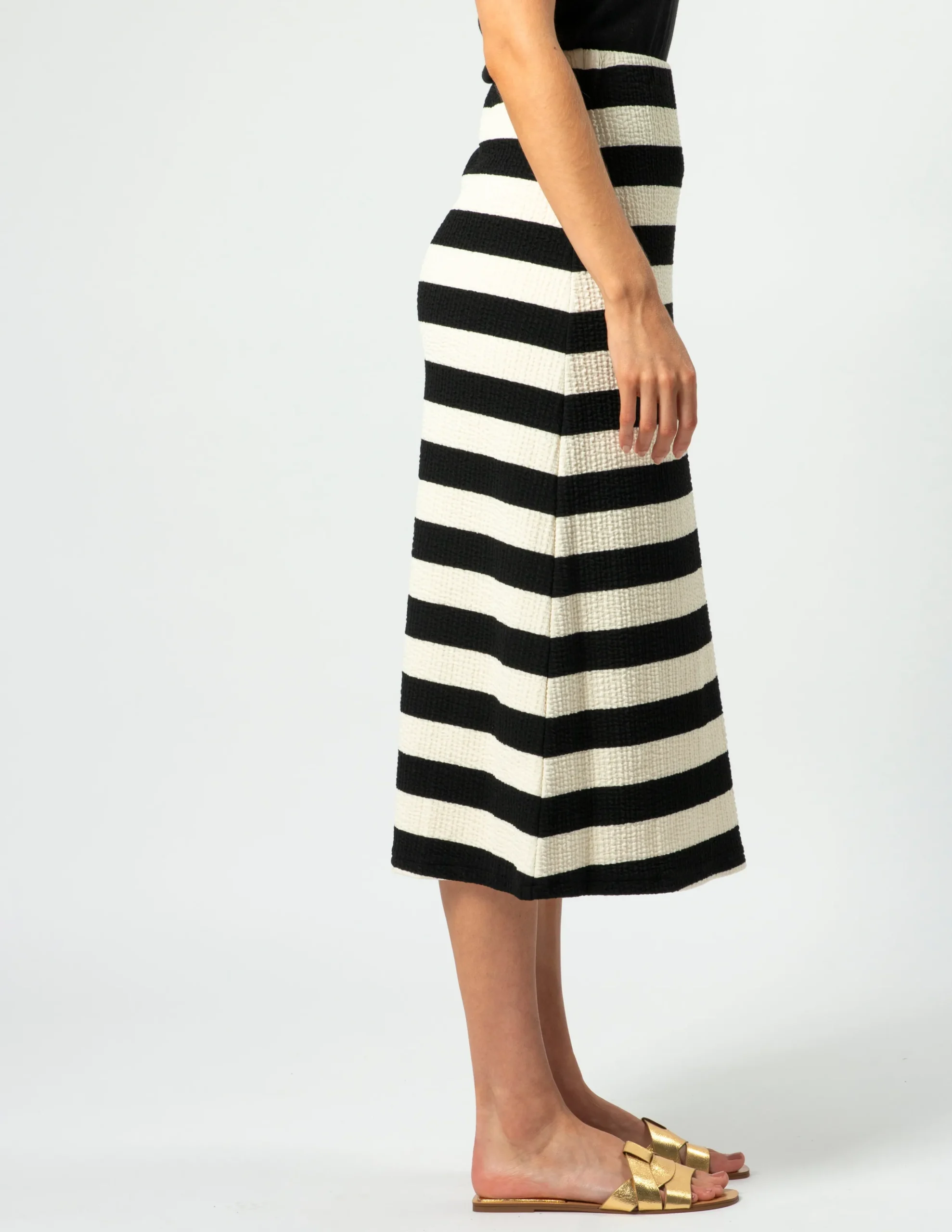 Jordie Skirt - Oreo Stripe