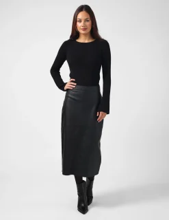 Josie Skirt Croc - Black