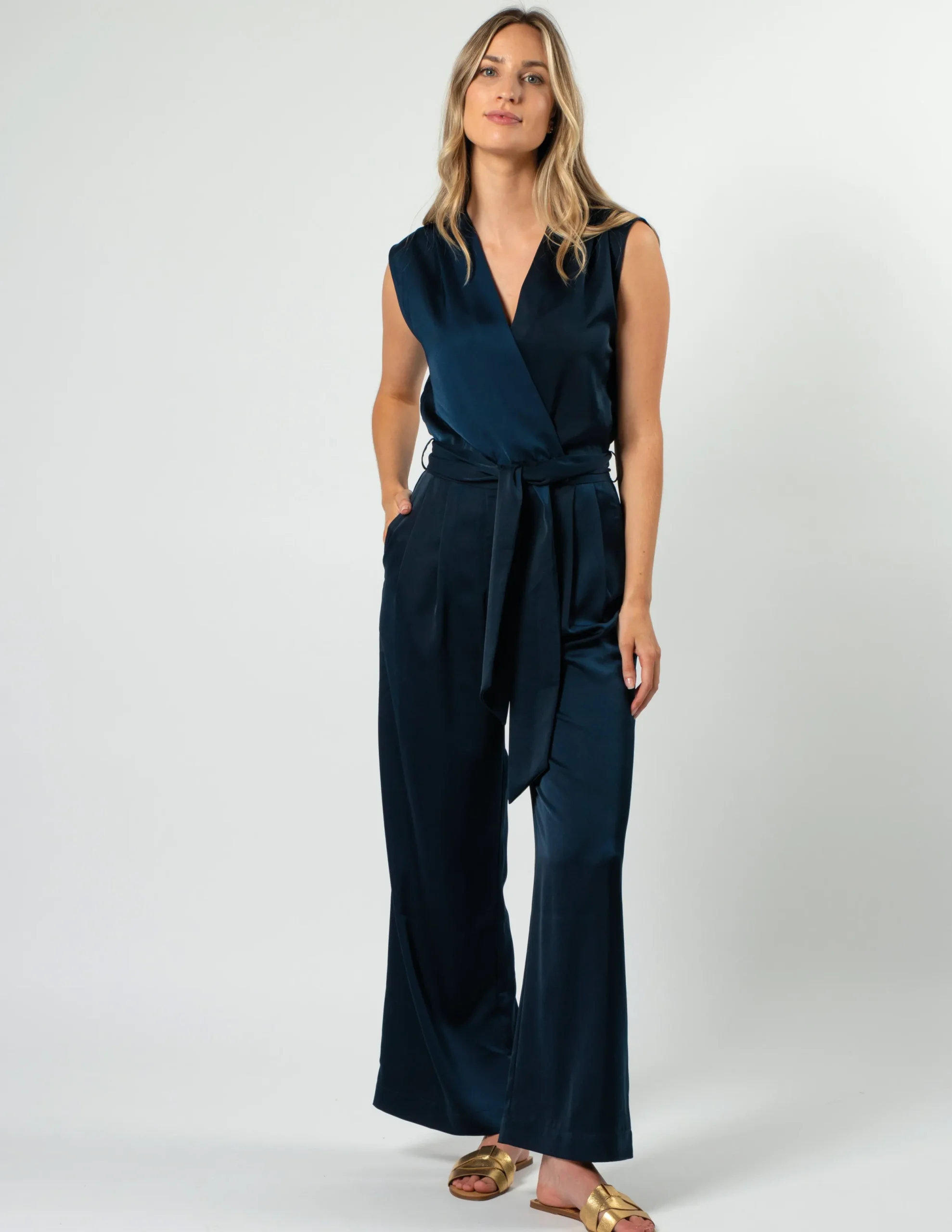 Juno Jumpsuit - Navy
