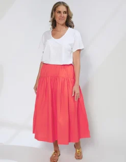 Juno Skirt - Hot Pepper