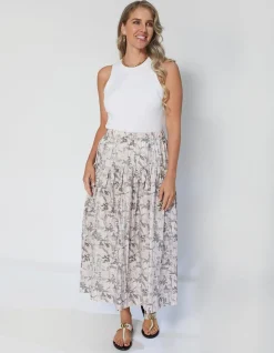 Juno Skirt - Tulleries Umber