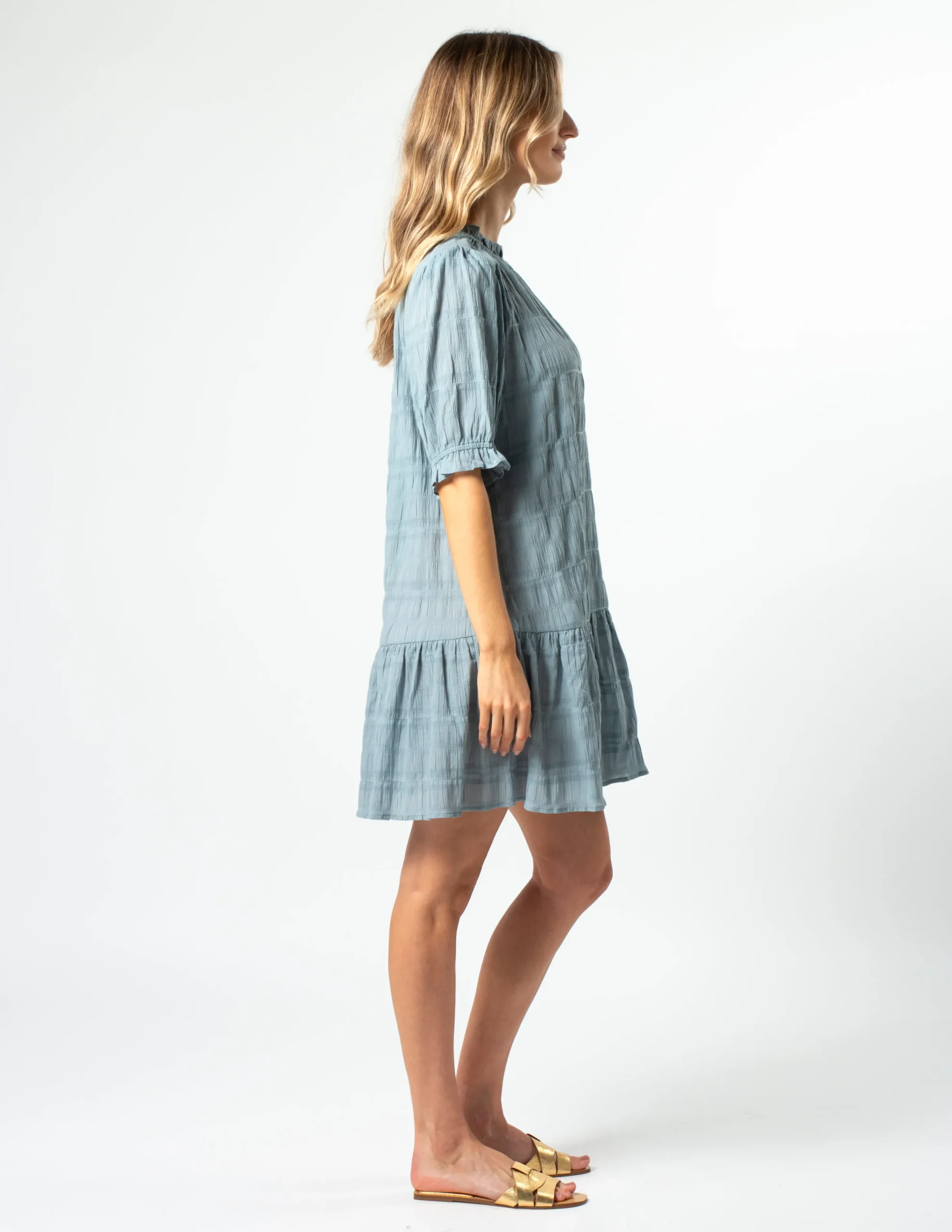 Keely Dress - Bluebell