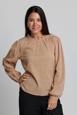 Kennedy Blouse - Almond
