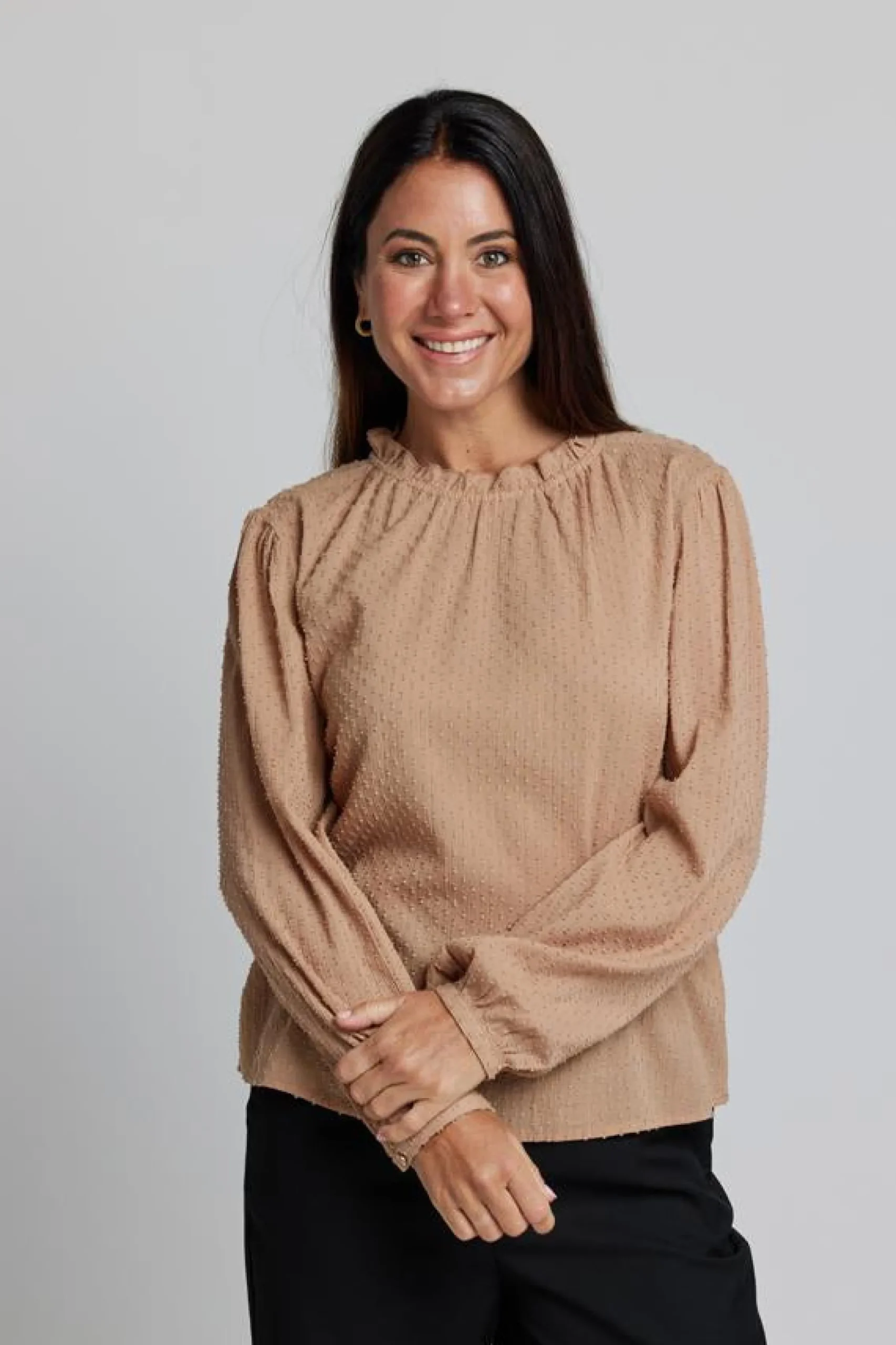 Kennedy Blouse - Almond