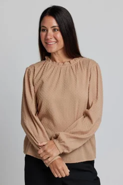 Kennedy Blouse - Almond