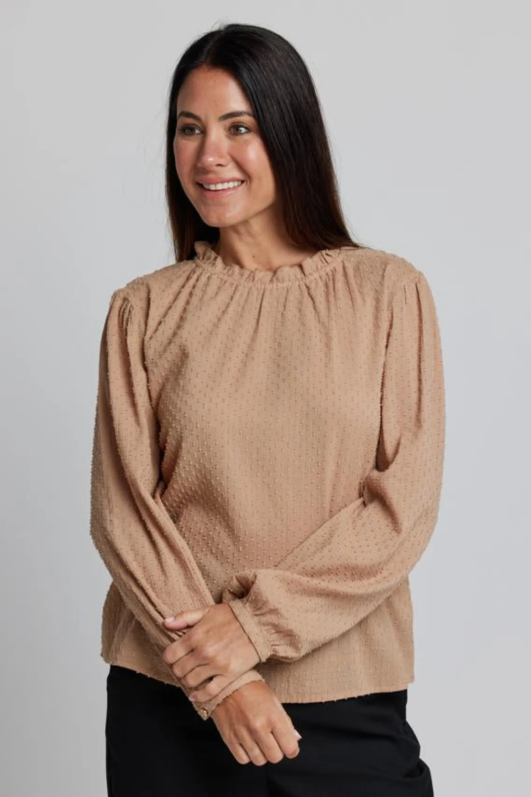 Kennedy Blouse - Almond