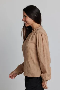 Kennedy Blouse - Almond