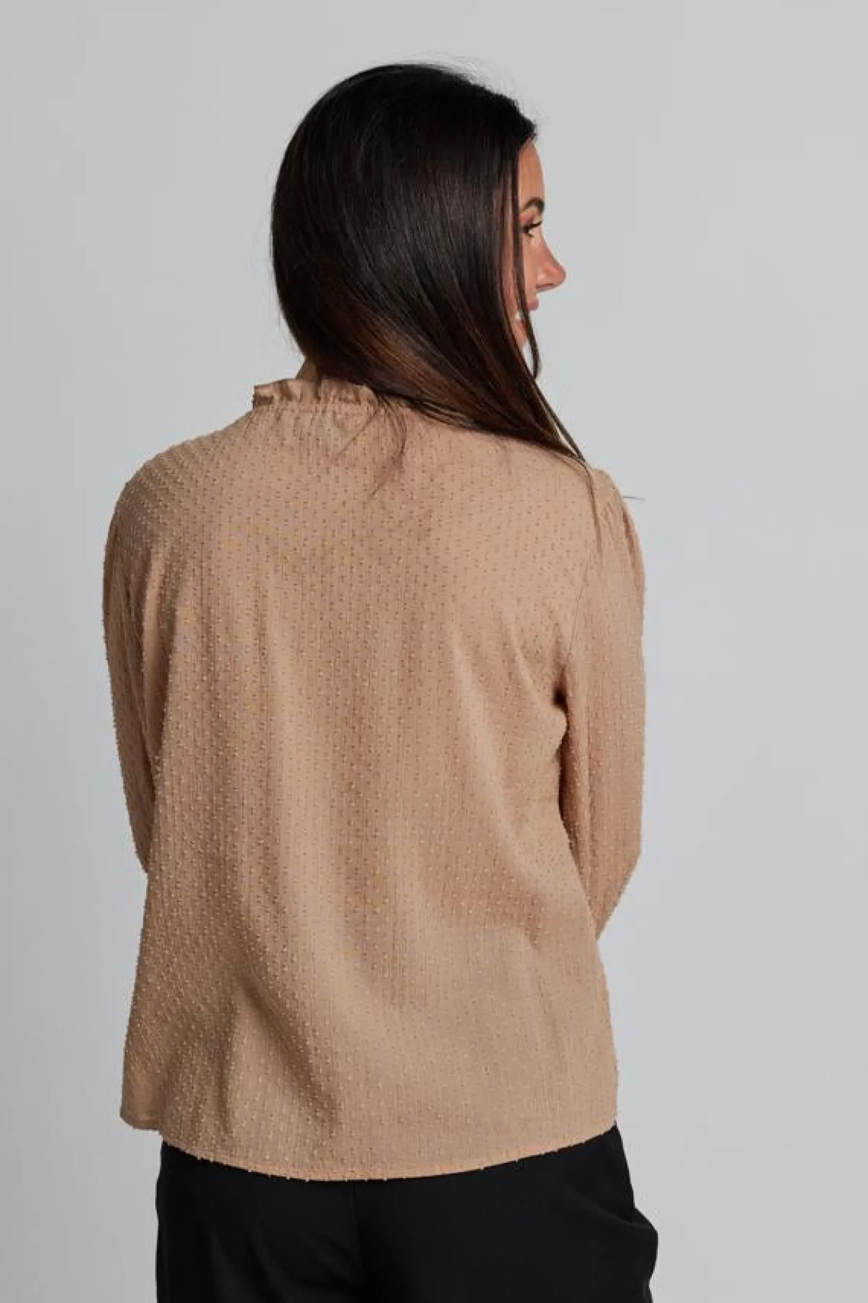 Kennedy Blouse - Almond