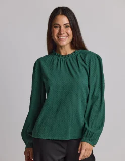 Kennedy Blouse - Forest