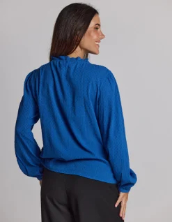 Kennedy Blouse - Sapphire