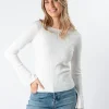 Kirby Knit Top - Pearl