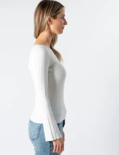 Kirby Knit Top - Pearl