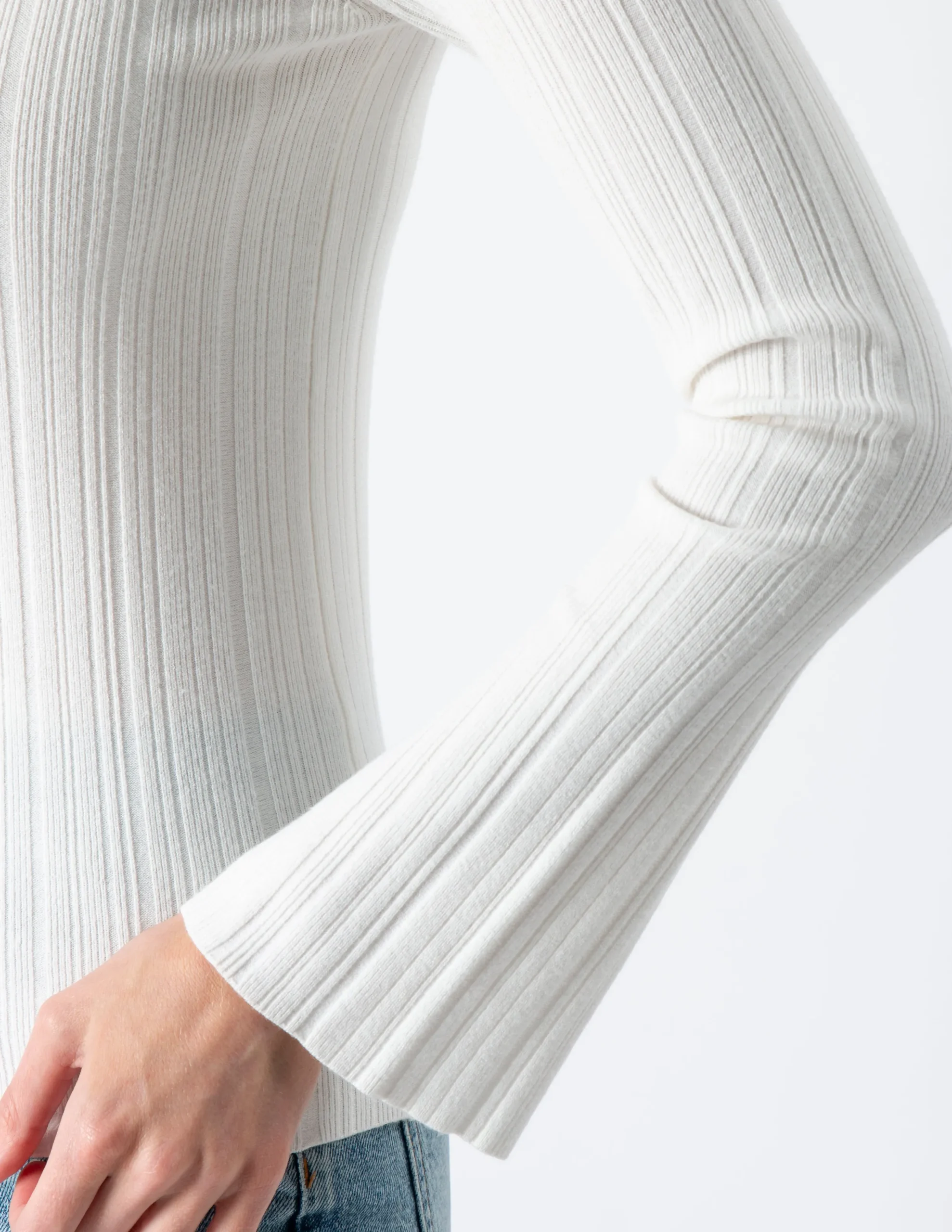 Kirby Knit Top - Pearl