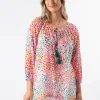 Kokomo Blouse - Mosaic Pebble