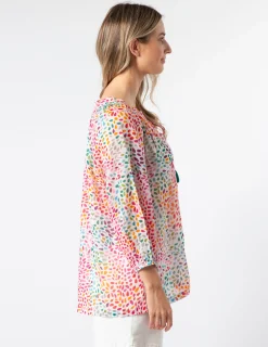 Kokomo Blouse - Mosaic Pebble