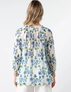 Kokomo Blouse - Santorini Blue