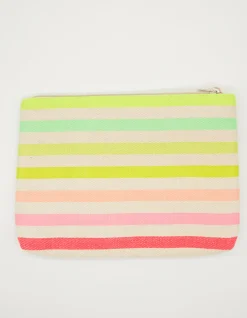 Large Pouch - Coloured Stripes