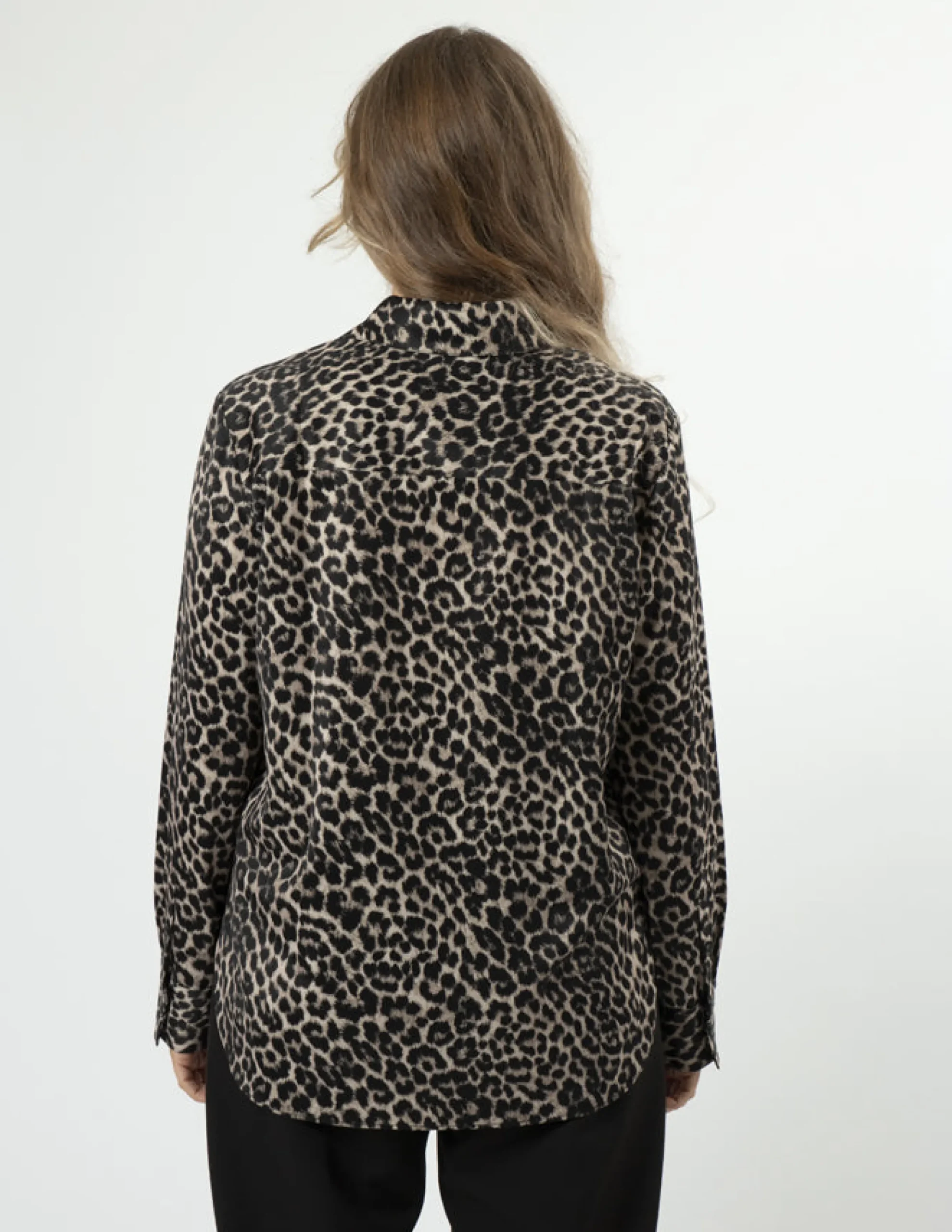 Lennon Shirt - Purrfect Leopard