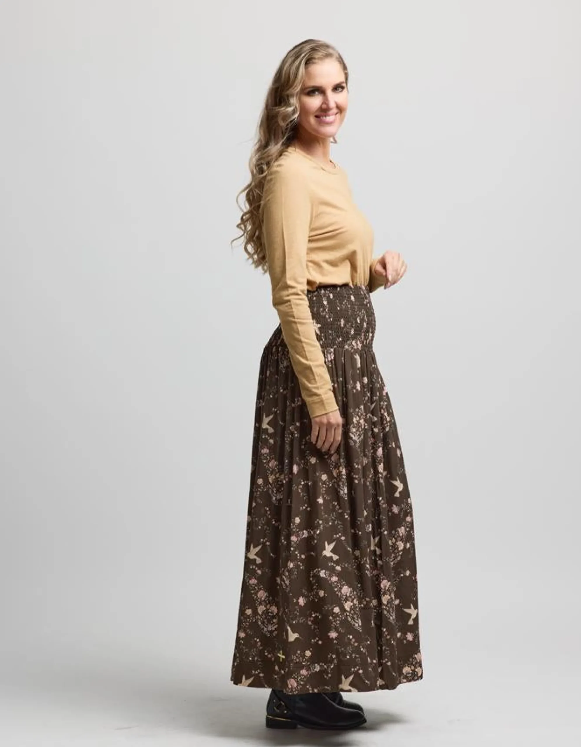 Lenox Skirt - Hummingbirds