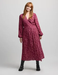 Lexington Dress - Rhubarb Blooms
